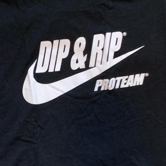 Black Short Sleeve Graphic Tee, Dip & Rip, Women Size Large, NWOT - Picture 2 of 4